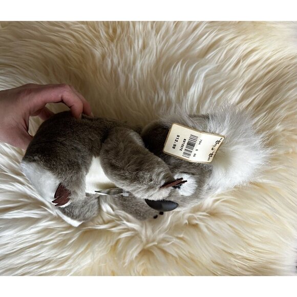 Hudson’s Bay tag Vintage plush koala Bear Stuffed Animal 24K Polar Puff  1990s - Picture 6 of 8